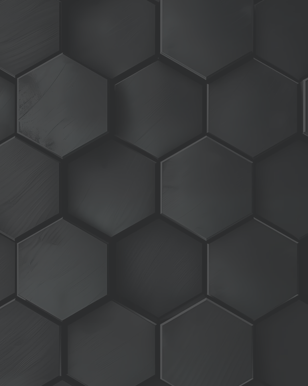 Fondo oscuro con formas hexagonales